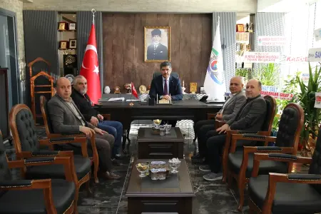 BAŞKAN AYAR’A HAYIRLI OLSUN ZİYARETİ