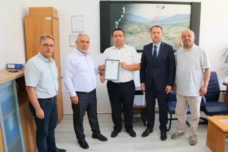 ESKİPAZAR OSB'DE İLK TAPU TESLİMİ GERÇEKLEŞTİRİLDİ