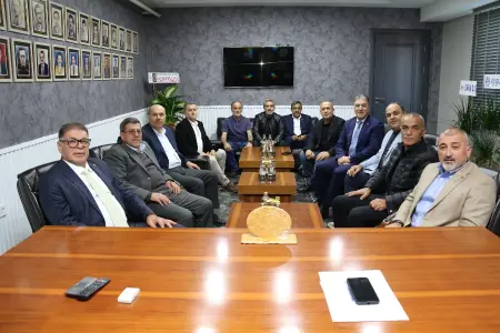 ÇATALZEYTİNLİLER YARDIMLAŞMA VE DAYANIŞMA DERNEĞİ’NDEN BAŞKAN SÖNMEZ'E HAYIRLI OLSUN ZİYARETİ