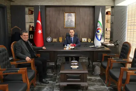 ERGÜN BAŞKAYA'DAN BAŞKAN ÇAPRAZ’A ZİYARET