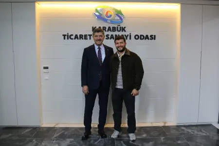 KARAKOÇ’TAN BAŞKAN AYAR’A HAYIRLI OLSUN ZİYARETİ
