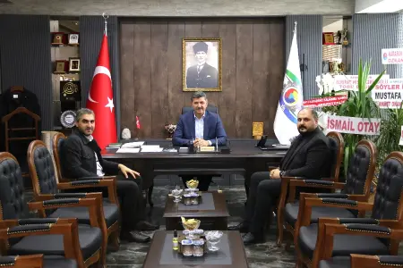 KUVEYT TÜRK KARABÜK ŞUBESİ’NDEN BAŞKAN AYAR’A HAYIRLI OLSUN ZİYARETİ