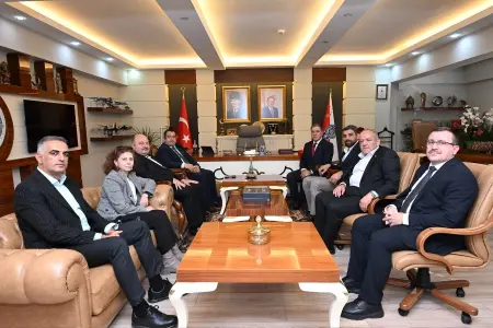 KTSO’DAN EMNİYET MÜDÜRÜ OSMAN TINMAZOL’A ZİYARET