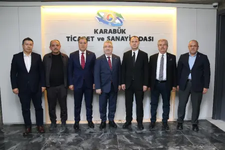 KARDEMİR GENEL MÜDÜRÜ’NDEN KTSO’YA İADE-İ ZİYARET