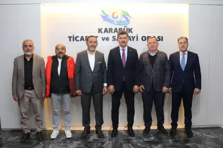 ÇANKIRI TİCARET BORSASI’NDAN KTSO’YA NEZAKET ZİYARETİ