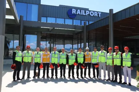 KTSO VE PAYDAŞ KURUMLARDAN KARABÜK LOJİSTİK MERKEZİ İÇİN RAILPORT’A TEKNİK İNCELEME ZİYARETİ