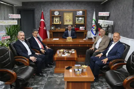 SAYIN NİYAZİ GÜNEŞ’TEN HAYIRLI OLSUN ZİYARETİ