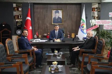 BAKKA’DAN BAŞKAN AYAR’A HAYIRLI OLSUN ZİYARETİ