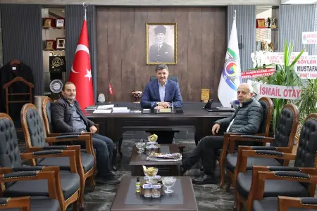 BAŞKAN AYAR’A HAYIRLI OLSUN ZİYARETİ