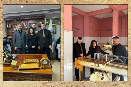 ESKİPAZAR SARI TRAVERTENİ İÇİN SERİ ÜRETİM ADIMI: ORTAK PROJE HAZIRLIĞI BAŞLADI