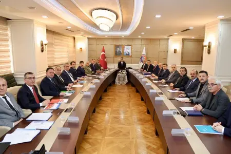 İL İSTİHDAM VE MESLEKİ EĞİTİM KURULU TOPLANTISI GERÇEKLEŞTİ