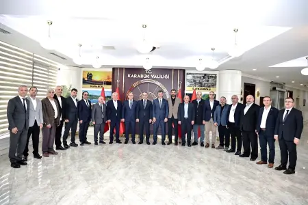 KARABÜK TSO HEYETİNDEN VALİ ÇAĞATAY’A ZİYARET