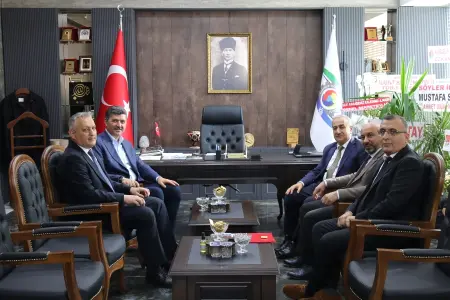 İL MİLLÎ EĞİTİM MÜDÜRLÜĞÜ’NDEN KTSO’YA HAYIRLI OLSUN ZİYARETİ