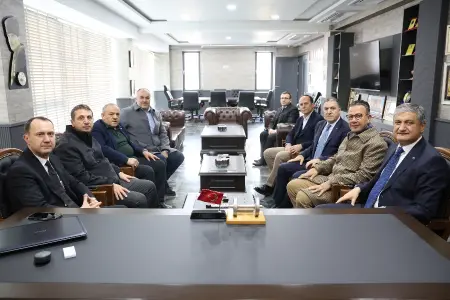 VALİ MUSTAFA YAVUZ’DAN KARABÜK TSO’YA VEDA ZİYARETİ