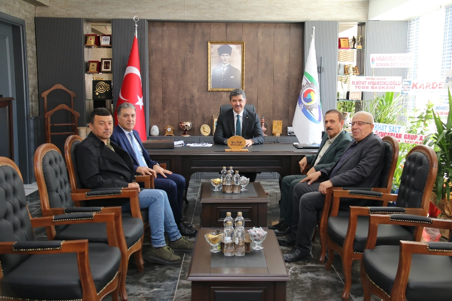 KTSO BAŞKANLARINA HAYIRLI OLSUN ZİYARETİ